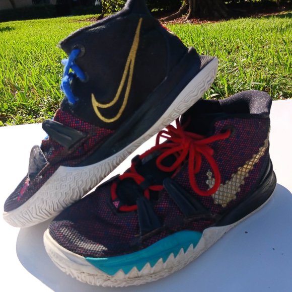 Nike Kyrie Irving 7 CNY Size7YMulticolor Women GS Chinese New Year Women Shoes - Picture 1 of 14